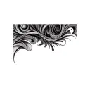 Coverup Abstract Patterns tattoo design idea