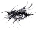 Coverup Abstract Patterns tattoo design idea