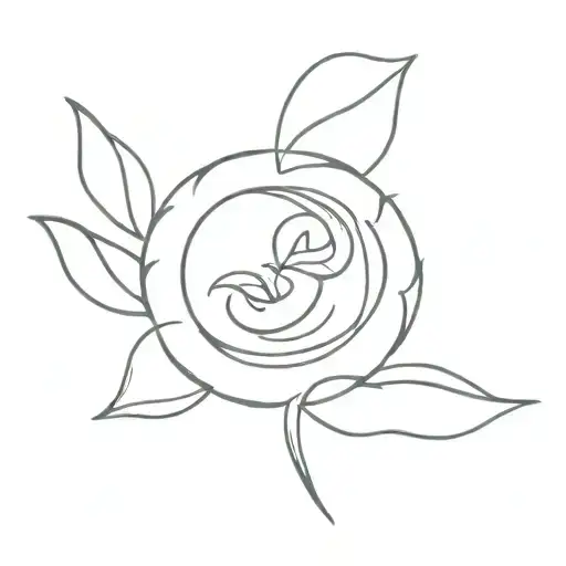 patience, peace and tranquility tattoo design idea