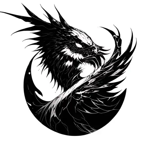 solo leveling anime tattoo design idea