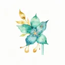 watercolor four different designs best friends tattoo medical addition 
 tattoo design idea