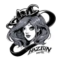 Hazbin Hotel tattoo design idea