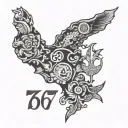 Eastern Shore of Virginia area code 757 tattoo design idea