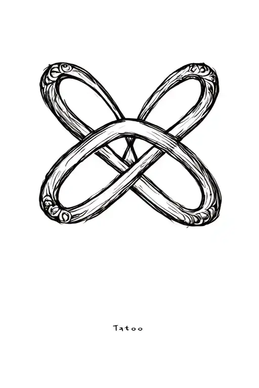 224 Infinity Symbol tattoo design idea