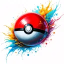 Pokeball tattoo design idea