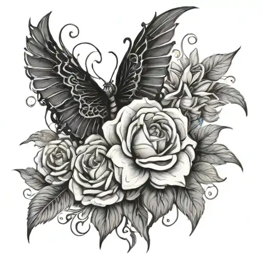 Overcoming tattoo design idea
