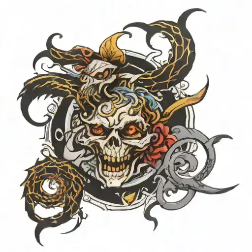 MMIV 2004 written tattoo design idea