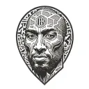 kobe bryant logo tattoo design idea