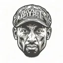 kobe bryant logo tattoo design idea