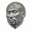 kobe bryant logo tattoo design idea