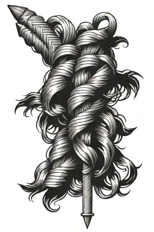 floggers tattoo design idea