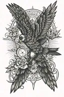 icarus tattoo design idea