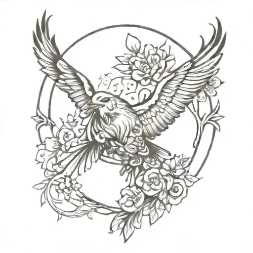 Spirituality, nature, freedom, family, development, Greatness, silence tattoo design idea