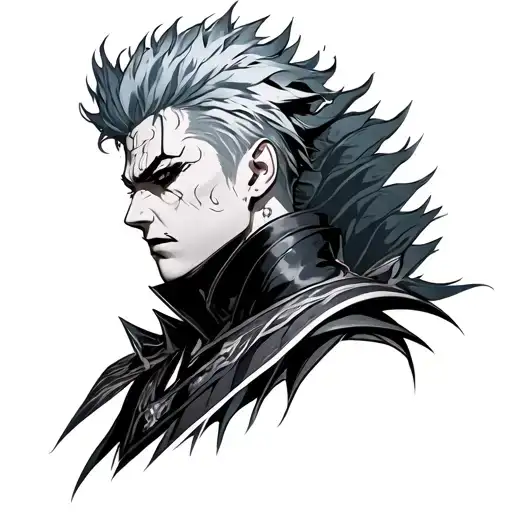 hisoka hunter x tattoo design idea