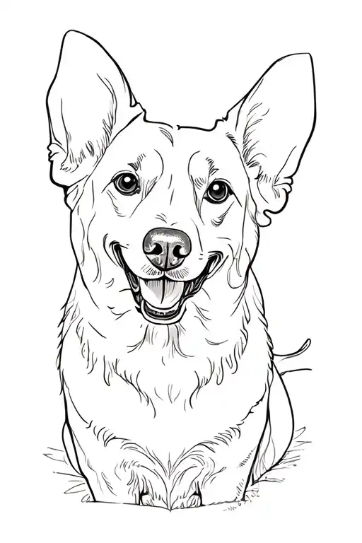 memorial for dog who passed away on 10/12/25 tattoo design idea