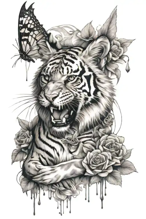 mood swings tattoo design idea