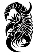 taurus and scorpio zodiac sign tattoo design idea
