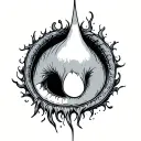 butthole tattoo design idea