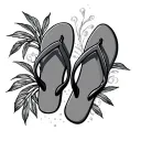 Flip Flop tattoo design idea