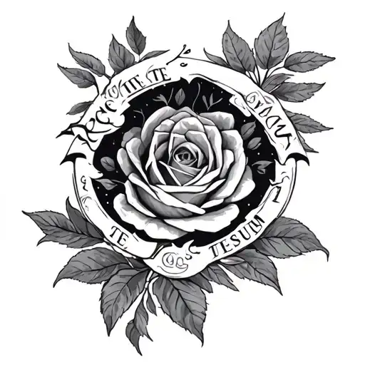 Nosce Te Ipsum tattoo design idea