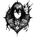 Suggest several different tattoos that combine symbolism from anime such as Bleach, Naruto, and Solo Leveling. tattoo design idea