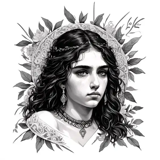 psalm 23 4 tattoo design idea