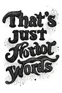 collarbone that's just words tattoo design idea