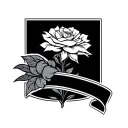 fore arm solid black band tattoo design idea