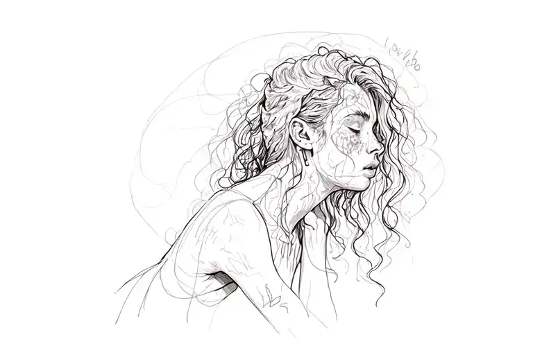 depression tattoo design idea