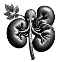 Kidney Bean tattoo design idea