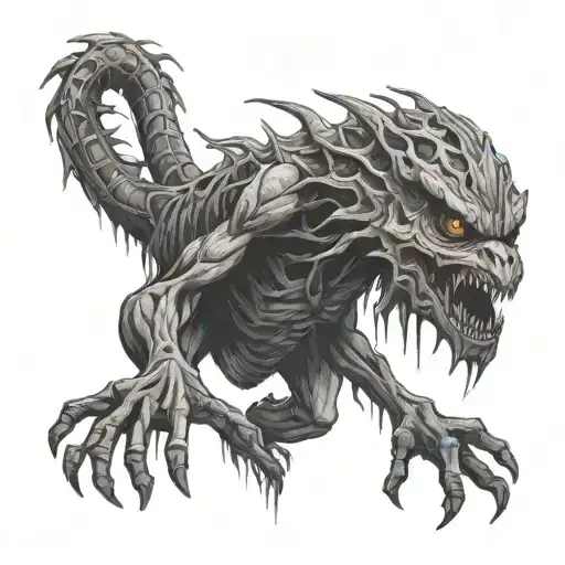 Demogorgon tattoo design idea