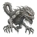 Demogorgon tattoo design idea