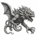 Demogorgon tattoo design idea