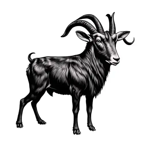 Black Phillip tattoo design idea