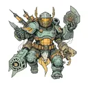 Helldivers tattoo design idea