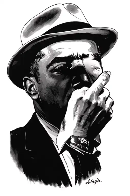 old 1900s artists like frank sinatra marilyn monroe ice cube tupac tattoo design idea
