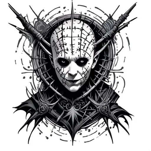 Hellraiser tattoo design idea