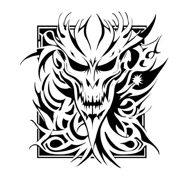 fear god tattoo design idea