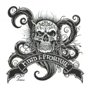 tried to endure what i could not forgive in quote  tattoo design idea