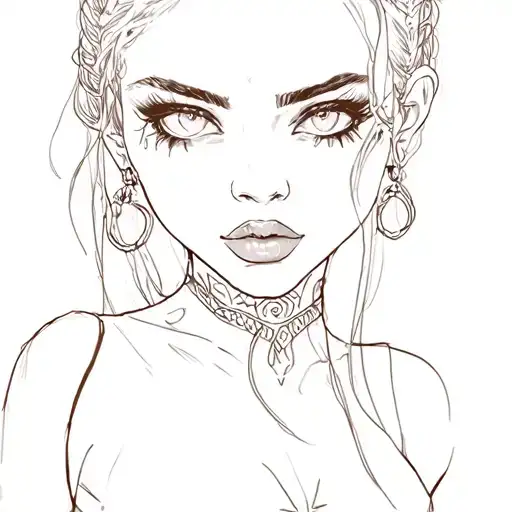 Slut tattoo design idea