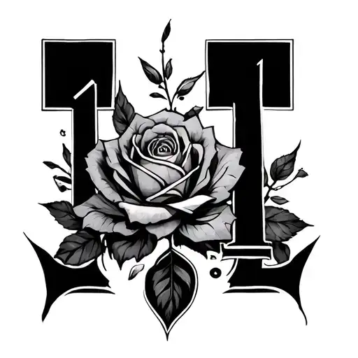 1+1=11 tattoo design idea