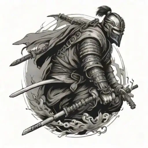 Ronin tattoo design idea