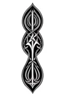 Norse runes tattoo design idea