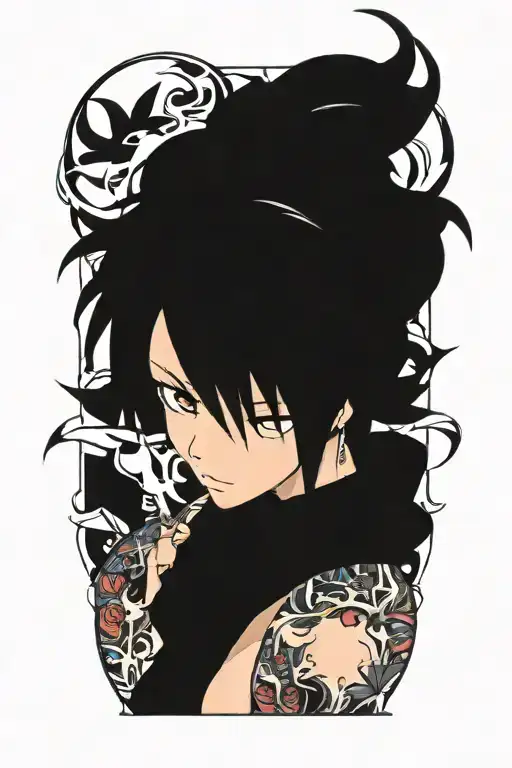 alexis kanji tattoo design idea