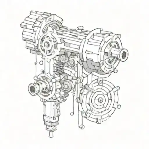  crankshaft transforming tattoo design idea