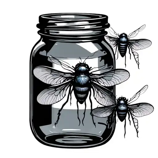 jar of flies alice in chains tattoo design idea