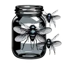 jar of flies alice in chains tattoo design idea