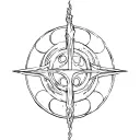 Cho Ku Rei Energy Symbol tattoo design idea