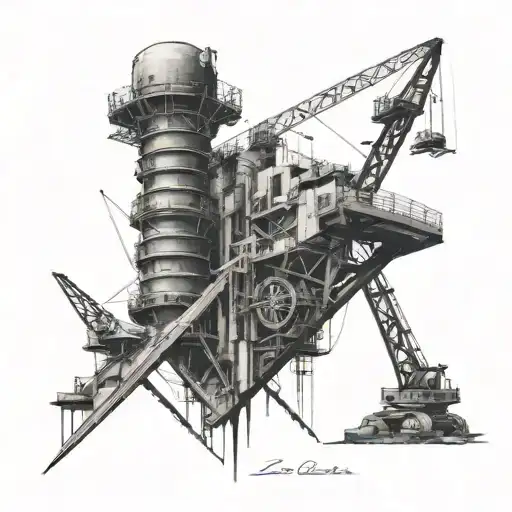 Civil Engineering tattoo design idea