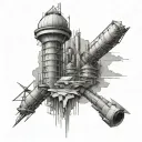 Civil Engineering tattoo design idea
